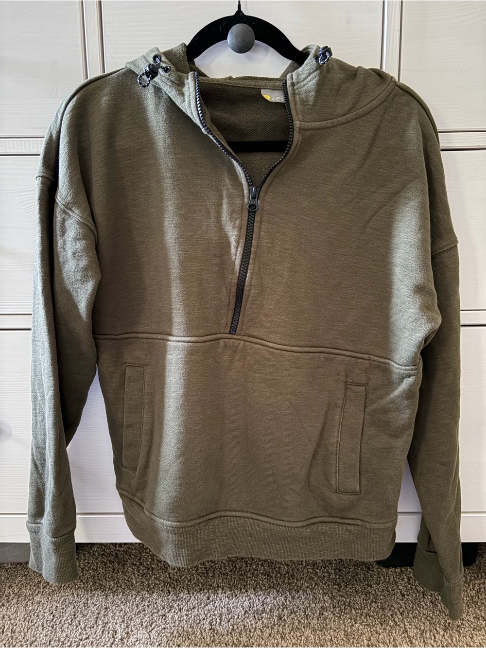Worn once Zella half zip hoodie